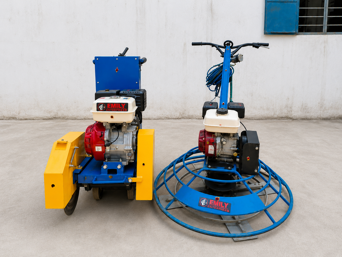 Emily machine assembly